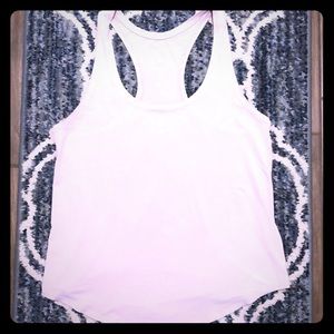 Lululemon racerback Tank Ballet Pink sz 12